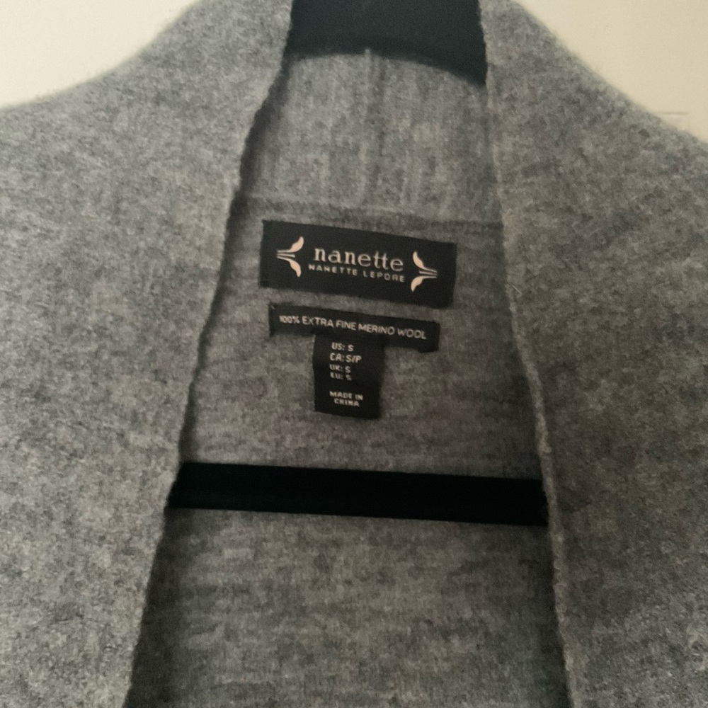 Stunning Nanette Lepore Long Wool Vest